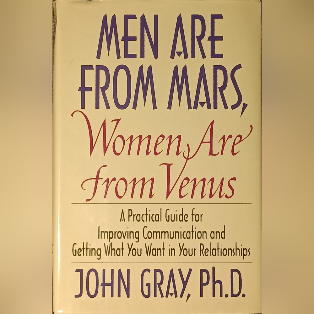 FIRST EDITION - Men Are From Mars, Women Are From Venus, 1992